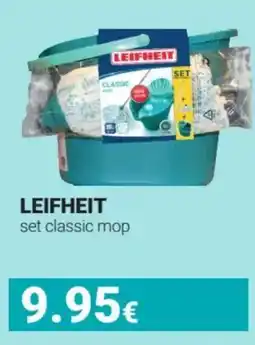 Tigotà LEIFHEIT set classic mop offerta