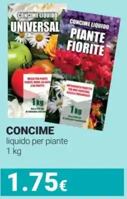 Tigotà CONCIME liquido per piante offerta