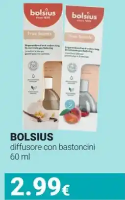 Tigotà BOLSIUS diffusore con bastoncini offerta