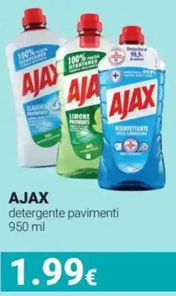 Tigotà AJAX detergente pavimenti offerta