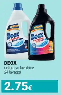 Tigotà DEOX detersivo lavatrice offerta