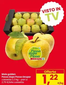 Eurospar Mele golden Passo dopo Passo Despar offerta