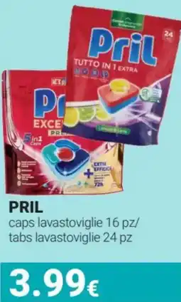 Tigotà PRIL caps lavastoviglie 16 pz/ tabs lavastoviglie 24 pz offerta