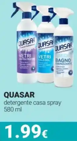 Tigotà QUASAR detergente casa spray offerta