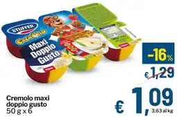 Qui Discount Cremolo maxi doppio gusto offerta