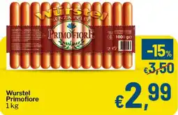 Qui Discount Wurstel Primofiore offerta