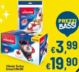 Qui Discount Vileda Turbo Smart/Refill offerta