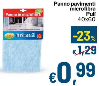 Qui Discount Panno pavimenti microfibra Puli offerta