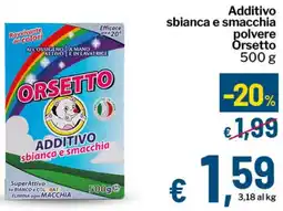 Qui Discount Additivo sbianca e smacchia polvere Orsetto offerta
