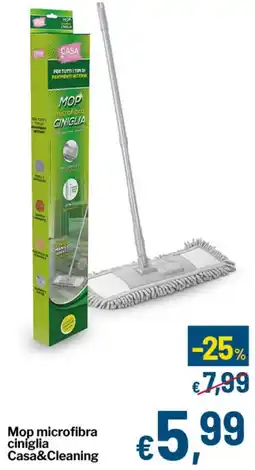 Qui Discount Mop microfibra ciniglia Casa&Cleaning offerta