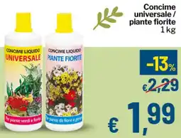 Qui Discount Concime universale/ piante fiorite offerta