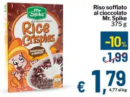 Qui Discount Riso soffiato al cioccolato Mr. Spike offerta
