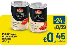 Qui Discount Pelati/polpa di pomodoro Di Carlo offerta