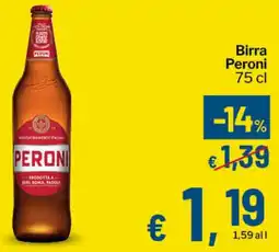 Qui Discount Birra Peroni offerta
