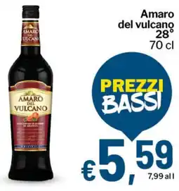 Qui Discount Amaro del vulcano 28° offerta