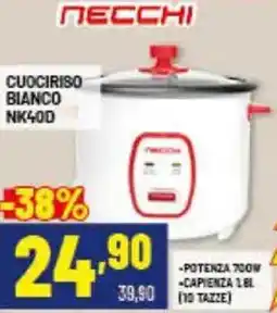 Risparmio Casa Cuociriso bianco nk400 offerta