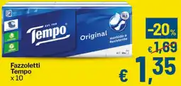 Qui Discount Fazzoletti Tempo offerta