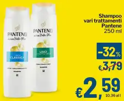 Qui Discount Shampoo Pantene offerta