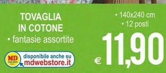 MD Discount Tovaglie offerta