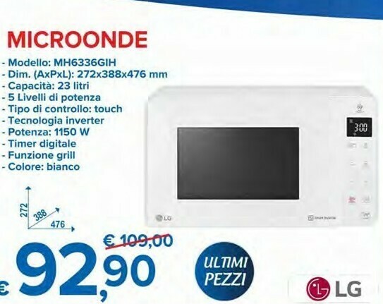 Microonde offerta di MD Discount