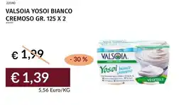 Prezzemolo e Vitale Valsoia yosoi bianco cremoso offerta