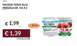 Prezzemolo e Vitale Valsoia yosoi alla fragola offerta