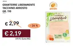 Prezzemolo e Vitale Granterre liberamente tacchino arrosto offerta