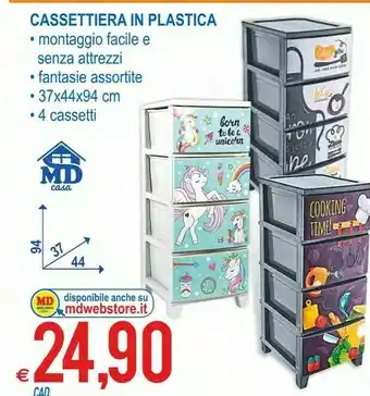 MD Discount Cassettiere offerta