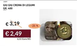 Prezzemolo e Vitale Giu giu crema di legumi offerta
