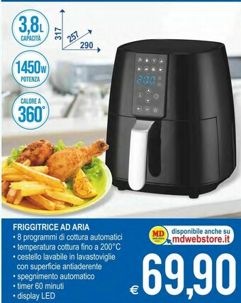 MD Discount Friggitrice offerta