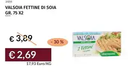 Prezzemolo e Vitale Valsoia fettine di soia offerta