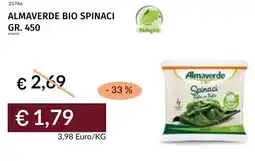 Prezzemolo e Vitale Almaverde bio spinaci offerta