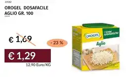 Prezzemolo e Vitale Orogel dosafacile aglio offerta