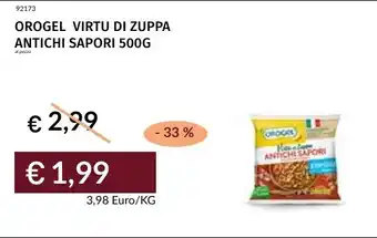 Prezzemolo e Vitale Orogel virtu di zuppa antichi sapori offerta