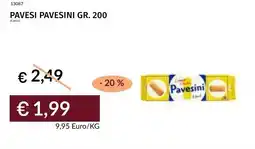 Prezzemolo e Vitale Pavesi pavesini offerta