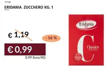 Prezzemolo e Vitale Eridania zucchero offerta