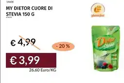 Prezzemolo e Vitale My dietor cuore di stevia offerta