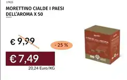 Prezzemolo e Vitale Morettino cialde i paesi dell'aroma x 50 offerta