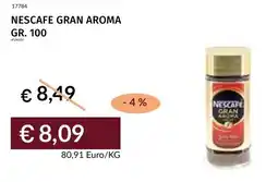 Prezzemolo e Vitale Nescafe gran aroma offerta