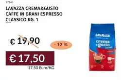 Prezzemolo e Vitale Lavazza crema&gusto caffe in grani espresso classico offerta