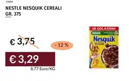 Prezzemolo e Vitale Nestle nesquik cereali offerta