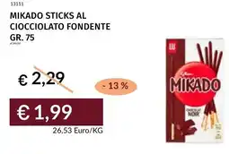 Prezzemolo e Vitale Mikado sticks al ciocciolato fondente offerta