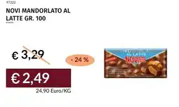 Prezzemolo e Vitale Novi mandorlato al latte offerta