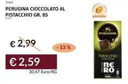 Prezzemolo e Vitale Perugina cioccolato al pistacchio offerta