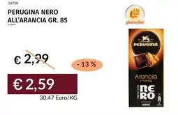 Prezzemolo e Vitale Perugina nero all'arancia offerta