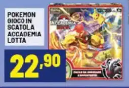 Risparmio Casa Pokemon gioco in scatola accademia lotta offerta