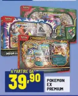 Risparmio Casa Pokemon ex premium offerta