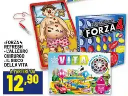 Risparmio Casa Forza 4 refresh, l'allegro chirurgo, il gioco della vita offerta