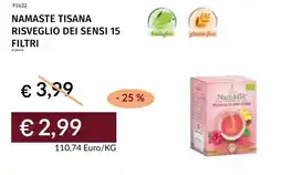 Prezzemolo e Vitale Namaste tisana risveglio dei sensi 15 filtri offerta