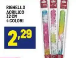 Risparmio Casa Righello acrilico offerta